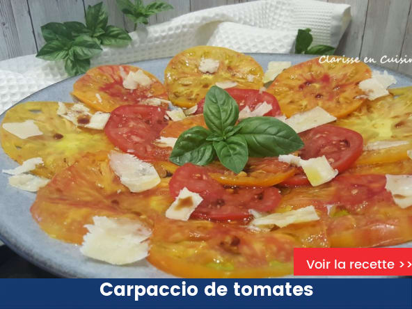 Carpaccio de tomates